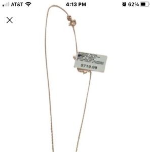 Diamond and Black stone sterling silver cross